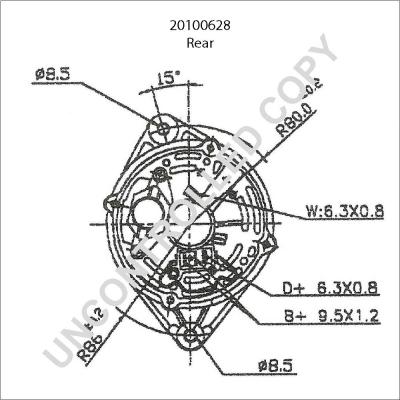 Prestolite Electric 20100628 - Alternator autospares.lv