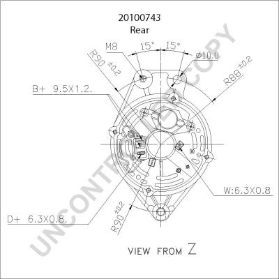 Prestolite Electric 20100743 - Alternator autospares.lv