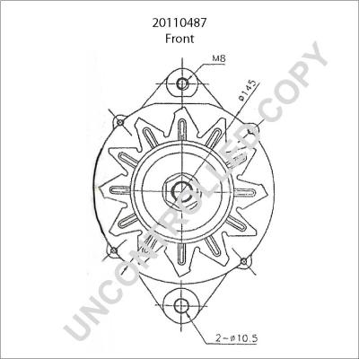 Prestolite Electric 20110487 - Alternator autospares.lv