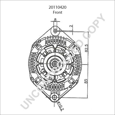 Prestolite Electric 20110420 - Alternator autospares.lv