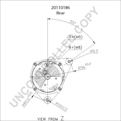 Prestolite Electric 20110186 - Alternator autospares.lv