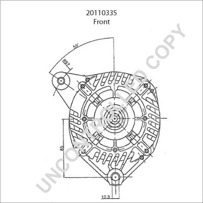 Prestolite Electric 20110335 - Alternator autospares.lv