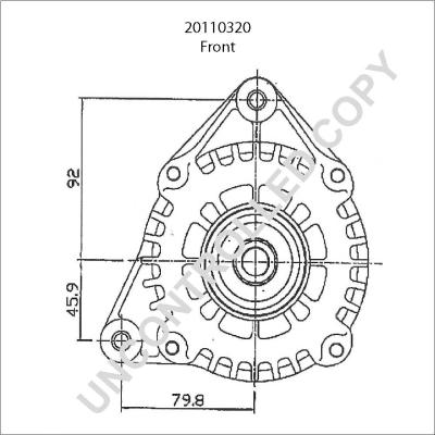 Prestolite Electric 20110320 - Alternator autospares.lv