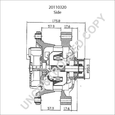 Prestolite Electric 20110320 - Alternator autospares.lv