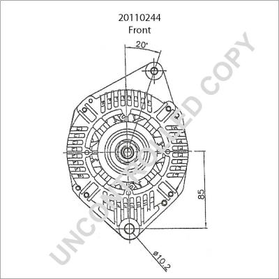 Prestolite Electric 20110244 - Alternator autospares.lv