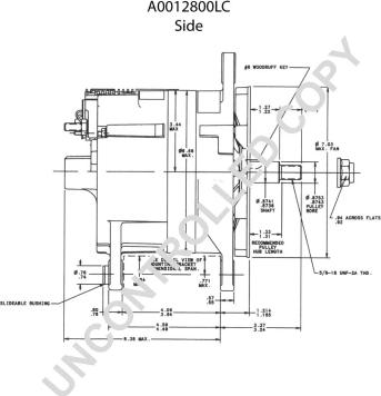 Prestolite Electric A0012800LC - Alternator autospares.lv