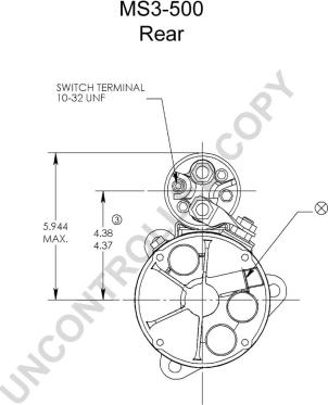 Prestolite Electric MS3-500 - Starter autospares.lv