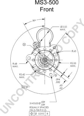 Prestolite Electric MS3-500 - Starter autospares.lv