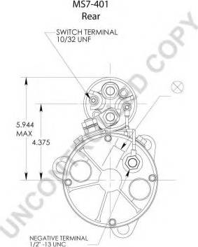 Prestolite Electric MS7-401A - Starter autospares.lv