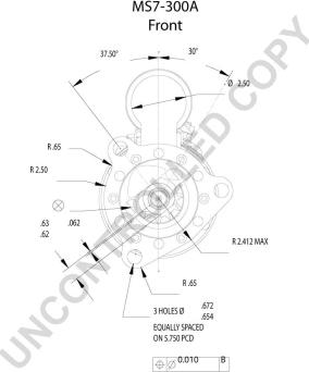 Prestolite Electric MS7-300A - Starter autospares.lv