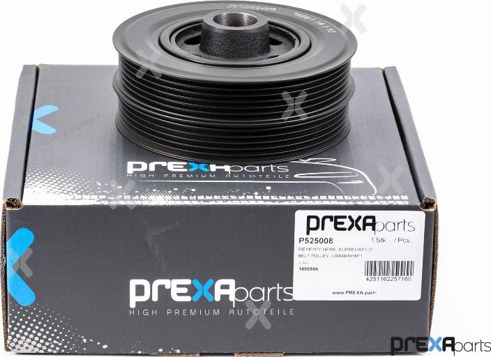 PREXAparts P525008 - Belt Pulley, crankshaft autospares.lv