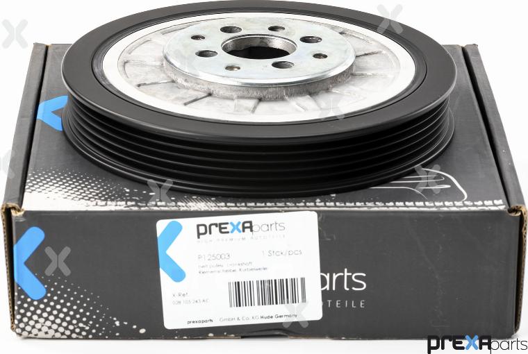 PREXAparts P125003 - Belt Pulley, crankshaft autospares.lv