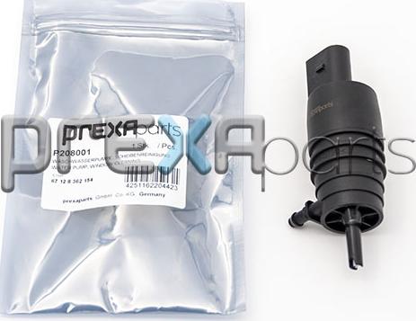 PREXAparts P208001 - Water Pump, window cleaning autospares.lv