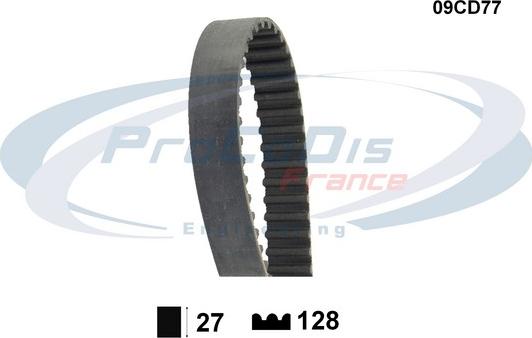 Procodis France 09CD77 - Timing Belt autospares.lv