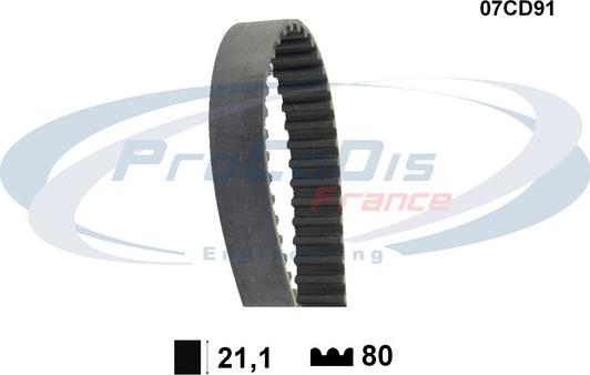 Procodis France 07CD91 - Timing Belt autospares.lv