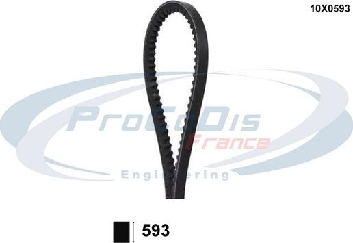 Procodis France 10X0593 - V-Belt autospares.lv