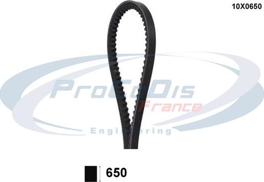 Procodis France 10X0650 - V-Belt autospares.lv