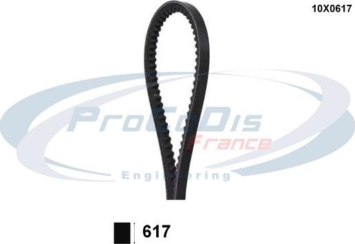 Procodis France 10X0617 - V-Belt autospares.lv