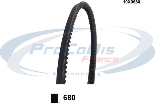 Procodis France 10X0680 - V-Belt autospares.lv