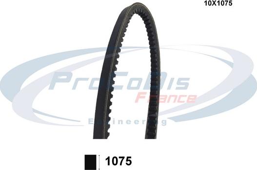 Procodis France 10X1075 - V-Belt autospares.lv