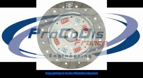 Procodis France DE406 - Clutch Disc autospares.lv