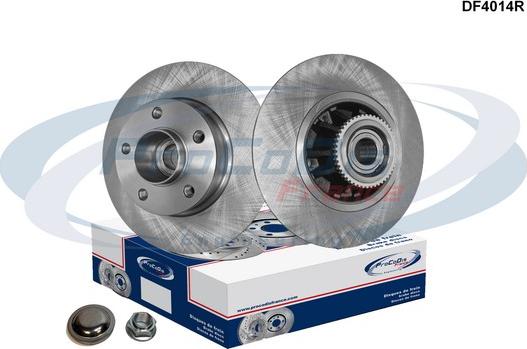 Procodis France DF4014R - Brake Disc autospares.lv