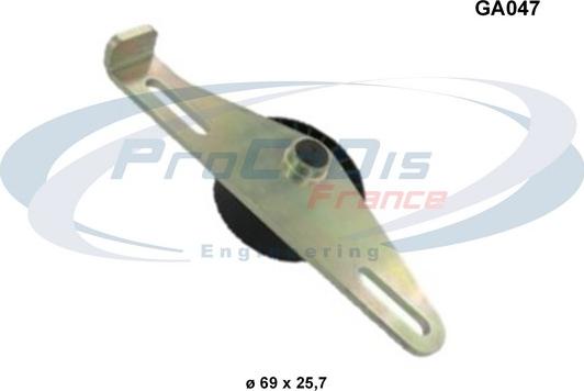 Procodis France GA047 - Belt Tensioner, v-ribbed belt autospares.lv