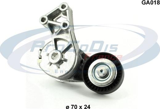 Procodis France GA018 - Belt Tensioner, v-ribbed belt autospares.lv