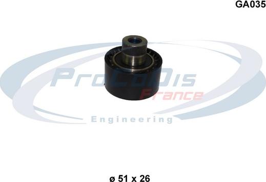 Procodis France GA035 - Belt Tensioner, v-ribbed belt autospares.lv