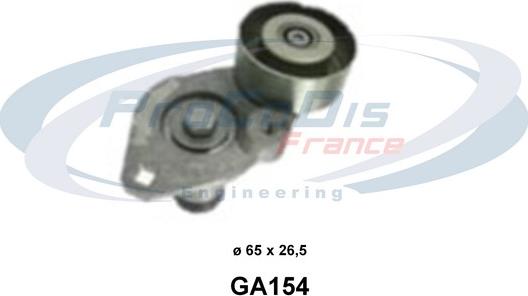 Procodis France GA154 - Belt Tensioner, v-ribbed belt autospares.lv