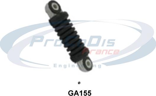 Procodis France GA155 - Belt Tensioner, v-ribbed belt autospares.lv