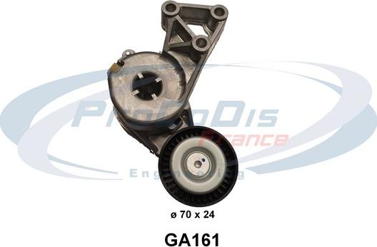 Procodis France GA161 - Belt Tensioner, v-ribbed belt autospares.lv