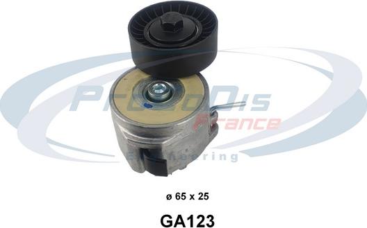 Procodis France GA123 - Belt Tensioner, v-ribbed belt autospares.lv