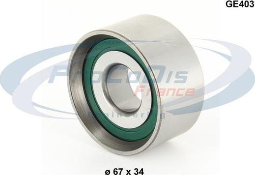 Procodis France GE403 - Deflection / Guide Pulley, timing belt autospares.lv