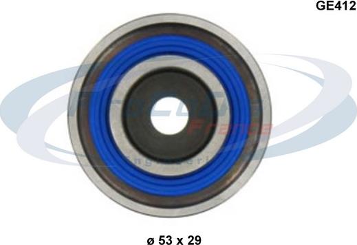 Procodis France GE412 - Deflection / Guide Pulley, timing belt autospares.lv