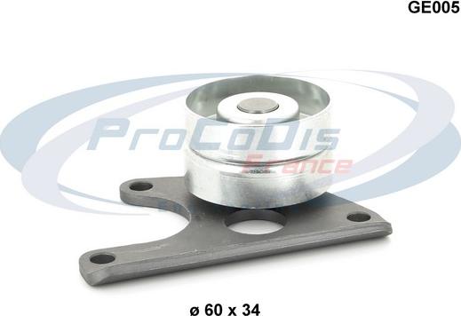 Procodis France GE005 - Deflection / Guide Pulley, timing belt autospares.lv