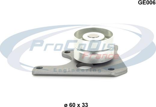Procodis France GE006 - Deflection / Guide Pulley, timing belt autospares.lv