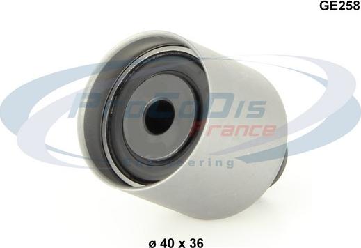 Procodis France GE258 - Deflection / Guide Pulley, timing belt autospares.lv