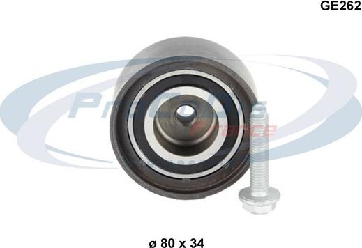 Procodis France GE262 - Deflection / Guide Pulley, timing belt autospares.lv