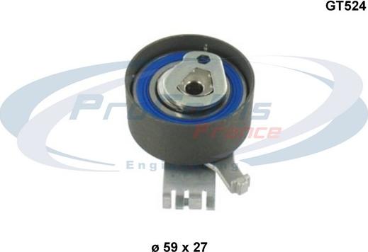 Procodis France GT524 - Tensioner Pulley, timing belt autospares.lv