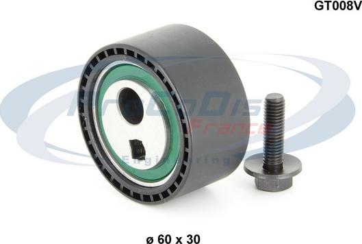 Procodis France GT008V - Tensioner Pulley, timing belt autospares.lv