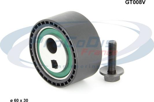 Procodis France GT008 - Tensioner Pulley, timing belt autospares.lv