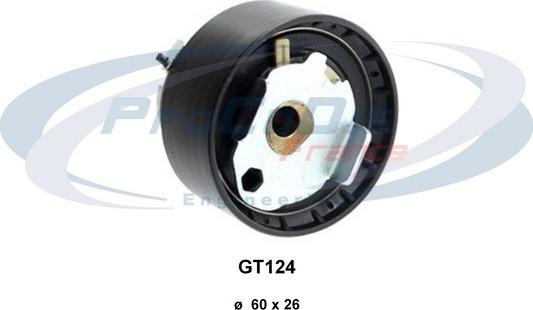 Procodis France GT124 - Tensioner Pulley, timing belt autospares.lv