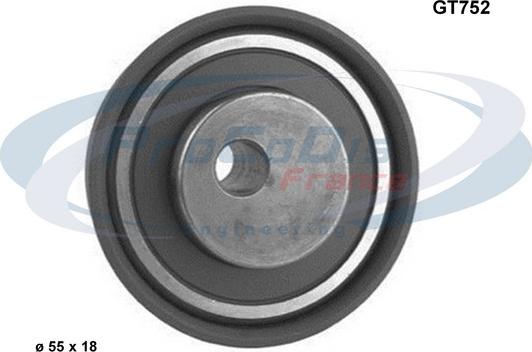 Procodis France GT752 - Tensioner Pulley, timing belt autospares.lv