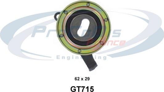 Procodis France GT715 - Tensioner Pulley, timing belt autospares.lv