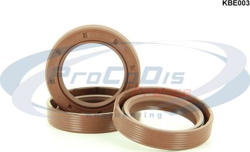 Procodis France KBE003 - Shaft Seal Set, engine autospares.lv