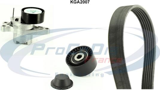 Procodis France KGA2007 - V-Ribbed Belt Set autospares.lv