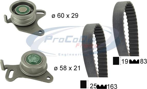 Procodis France KTD9300 - Timing Belt Set autospares.lv