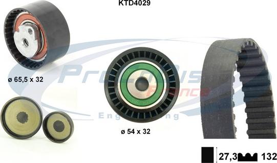 Procodis France KTD4029 - Timing Belt Set autospares.lv