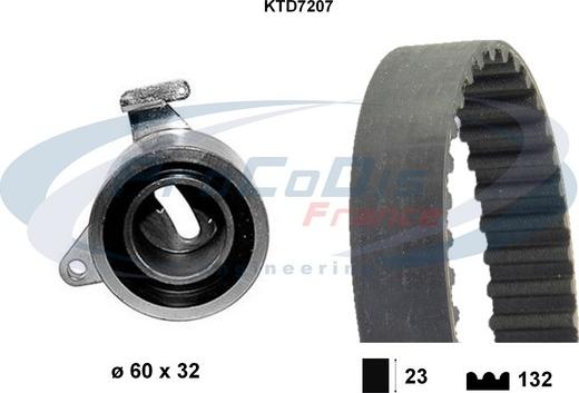 Procodis France KTD7207 - Timing Belt Set autospares.lv
